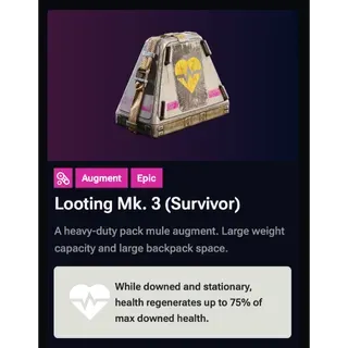 Looting Mk.3 (Survivor) blueprint