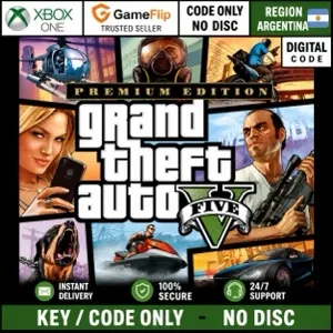 Grand Theft Auto V: Premium Online Edition - Xbox one Key Code Argentina