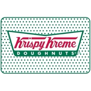 $5.00 USD Krispy Kreme Gift Card