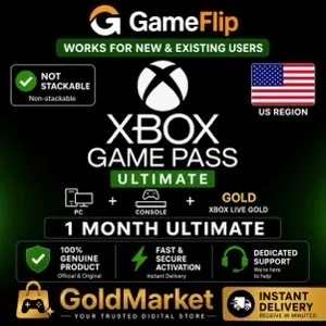 Xbox Game Pass Ultimate 1 Month Membership - US ONLY (NOT STACKABLE)