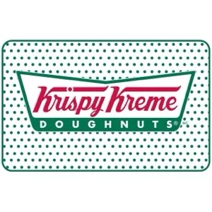 $5.00 USD Krispy Kreme Gift Card