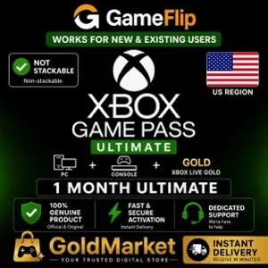 Xbox Game Pass Ultimate 1 Month Membership - US ONLY (NOT STACKABLE)