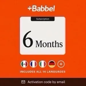 Babbel: 6 Month Subscription: Learn 14 Languages Normally $89