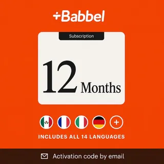 Babbel Subscription Key 12 Months