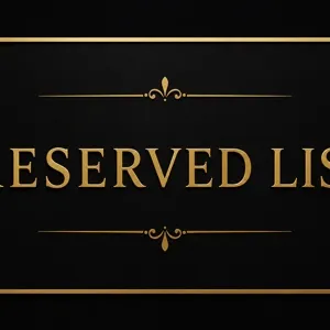 Reserved list.   50$