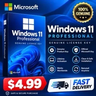 WINDOWS 11 PRO — $4.99 | FAST DELIVERY ⚡