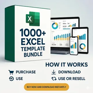 Business & Finance Spreadsheet Templates Pack – Fast Delivery