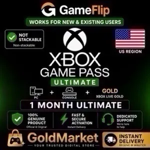 Xbox Game Pass Ultimate 1 Month Membership - US ONLY (NOT STACKABLE)