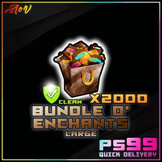 X2000 Large Bundle O Enchants