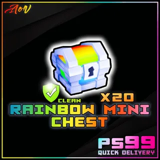X20 Rainbow Mini Chest