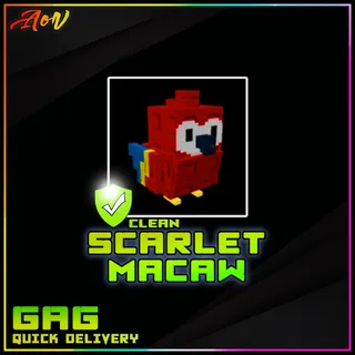 Scarlet Macaw Grow a Garden
