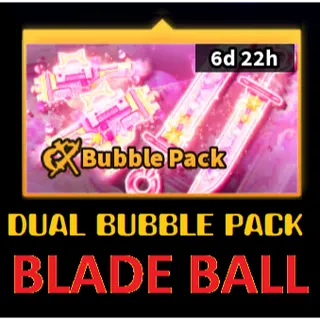 Dual Bubble Pack