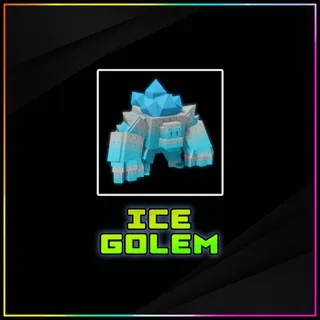 Ice Golem Grow a Garden