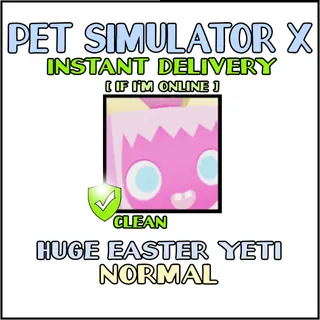 Huge Easter Yeti