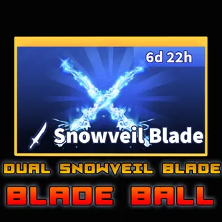 Blade Ball Snowveil Blade Dual