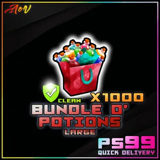 X1000 Large Bundle O Potions