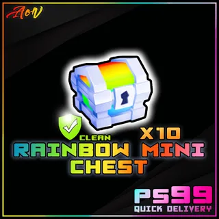 X10 Rainbow Mini Chest