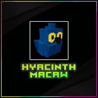 Hyacinth Macaw Grow a Garden