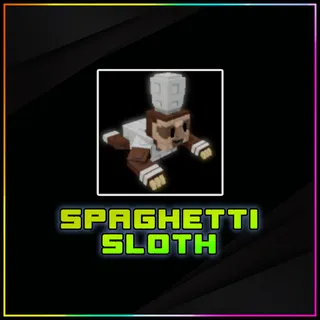 Spaghetti Sloth