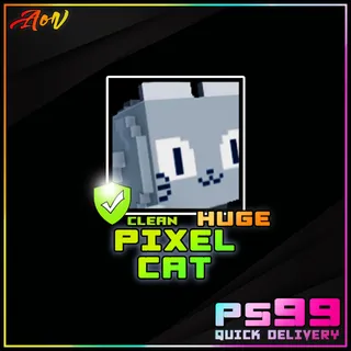 Huge Pixel Cat