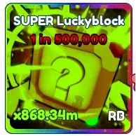 Rainbow SUPER Luckyblock Tap Simulator