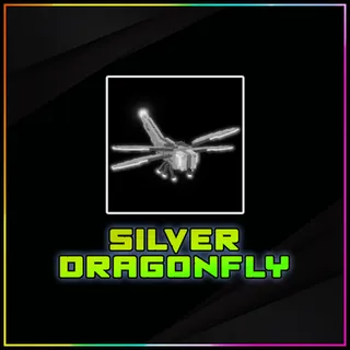 Silver Dragonfly Grow a Garden