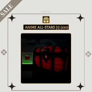 [NO TAX]👿· x30 Anime All-Stars [3] / Demon Slayer Crates | AOTR - Attack on Titan Revolution
