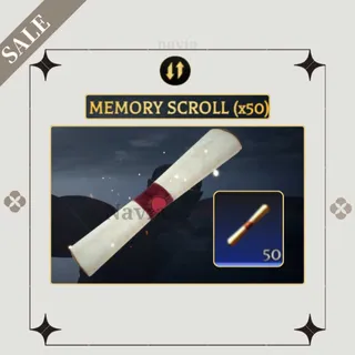 📜· x50 Memory / Prestige Scrolls
