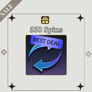🔄· 550 Spins | AOTR