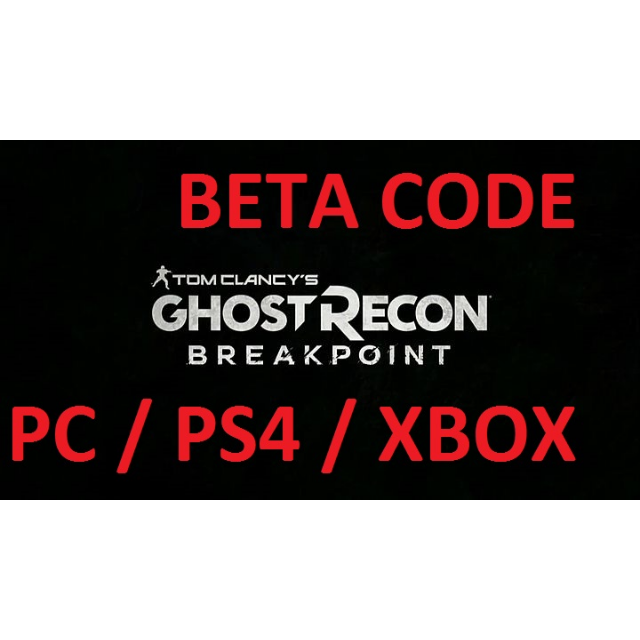 Ghost Recon Breakpoint Redeem Codes Ps4