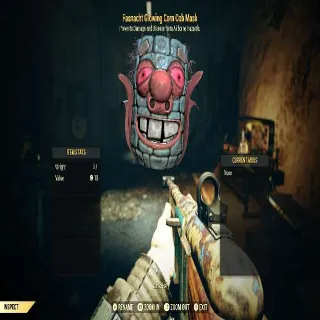 Glowing Corn Cob Mask