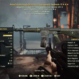 Mutant's E 35 Handmade Rifle