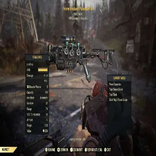 Unrolled Enclave True Flamer Rifle.