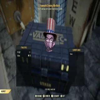 Glowing Abe Mask