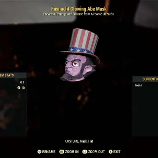 Fasnacht Glowing Abe