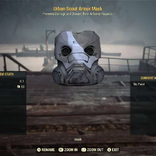 Forest and Urban Scout Mask Set