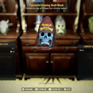 Glowing Skull Mask
