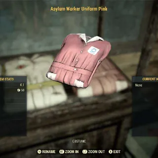 Pink Asylum Uniform