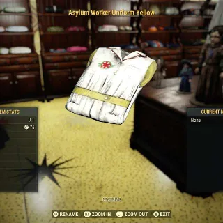 Yellow Asylum Uniform