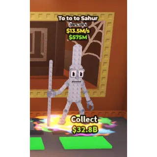 Steal a Brainrot|To to to Sahur