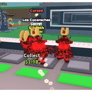 Steal a Brainrot|Los Cicarachas (Cursed)