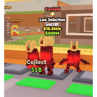 Steal a Brainrot|Los Jobcitos (Cursed)