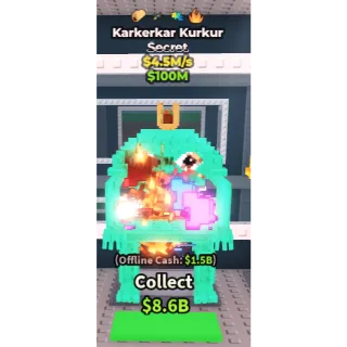 Steal a Brainrot|Karkerkar Kurkur