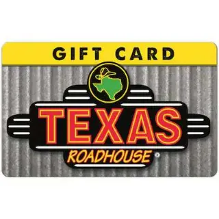 $100.00 Texas Roadhouse Gift Card