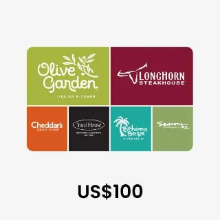 $100.00 Darden Restaurant Gifcard