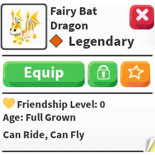 FAIRY BAT DRAGON FR