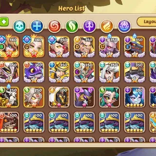 Idle Heroes Account