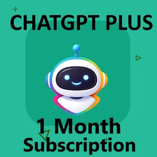 ChatGPT Plus Subscription | 1 Month | Upgrade Your Personal Accountl