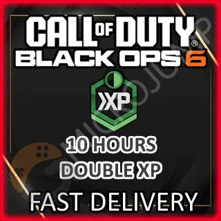 Call of Duty Black Ops 6 10 HOURS Rank Double 2XP