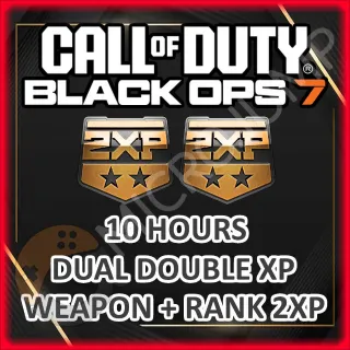 Call of Duty Black Ops 7 10 HOURS DUAL 2XP Rank+Weapon 2XP 🌍WORLDWIDE ANY PLATFORM (XBOX/PC/PlayStation)